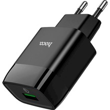 Зарядний пристрій HOCO C72Q Glorious QC3.0 18W Black (6931474732507)