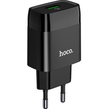 Зарядний пристрій HOCO C72Q Glorious QC3.0 18W Black (6931474732507)