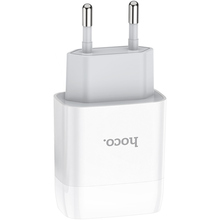 Зарядний пристрій HOCO C73A Glorious dual port charger 12W White (6931474712912)