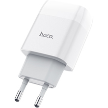 Зарядний пристрій HOCO C73A Glorious dual port charger 12W White (6931474712912)