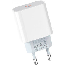 Сетевое зарядное устройство HOCO C76A Plus Speed source PD20W charger White (6931474746917)