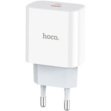 Сетевое зарядное устройство HOCO C76A Plus Speed source PD20W charger White (6931474746917)