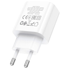 Зарядний пристрій HOCO C76A Pro Majestic single port PD30W charger White (6942007616300)