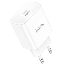 Зарядний пристрій HOCO C76A Pro Majestic single port PD30W charger White (6942007616300)