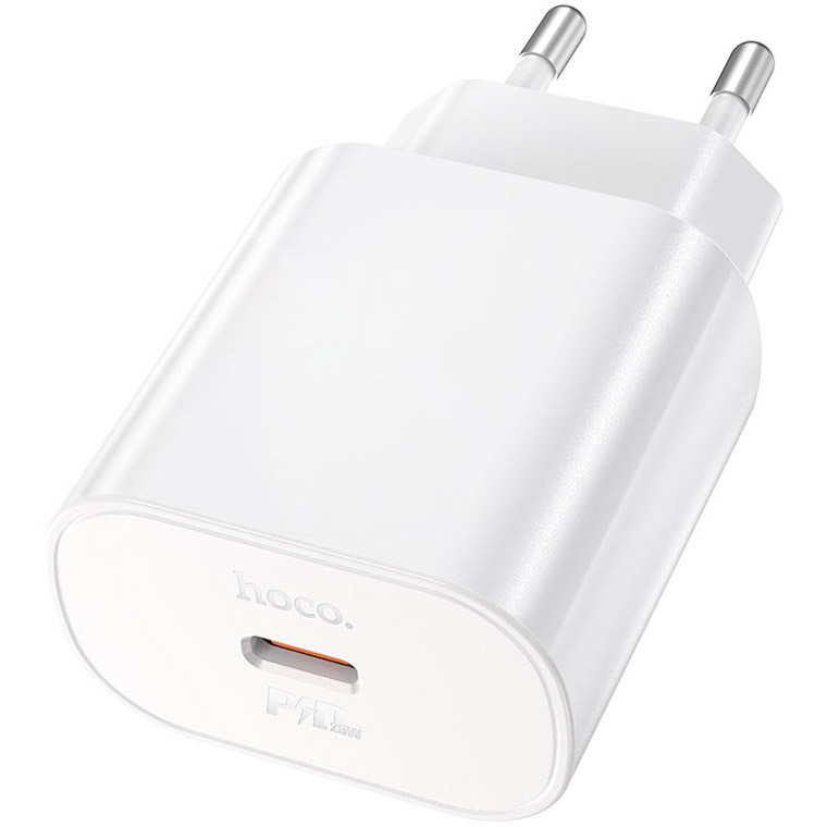 Сетевое зарядное устройство HOCO N22 Jetta PD 25W White (6931474760067) Тип сетевое зарядное устройство