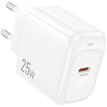 Сетевое зарядное устройство HOCO CS53A Surplus Single Port PD25W White (6942007631488)
