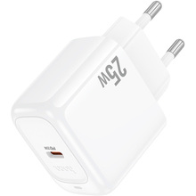 Сетевое зарядное устройство HOCO CS53A Surplus Single Port PD25W White (6942007631488)