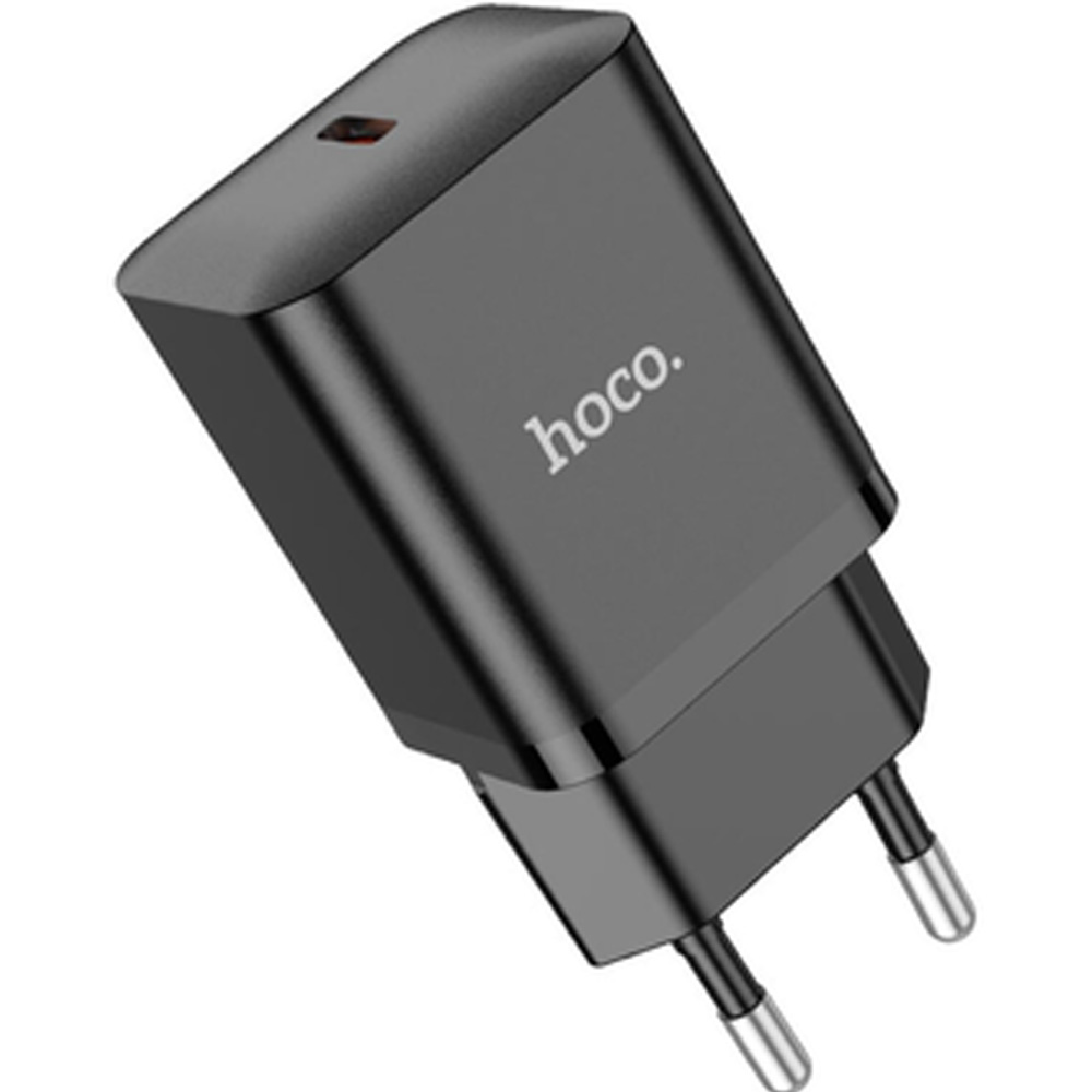Зарядний пристрій HOCO N27 PD20W Black (6931474783448) Вихідний роз'єм USB Type-C