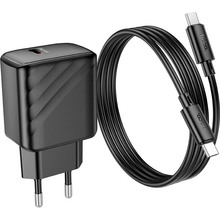 Зарядний пристрій HOCO CS22A Value PD30W Charger Set Black (6942007609937)