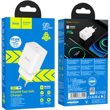 Зарядний пристрій HOCO N27 PD20W White (6931474783455)