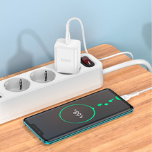 Зарядний пристрій HOCO N27 PD20W White (6931474783455)