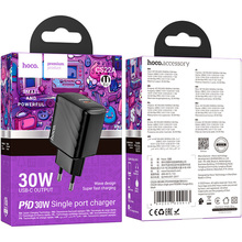 Зарядний пристрій HOCO CS22A Value PD30W Black (6942007609913)