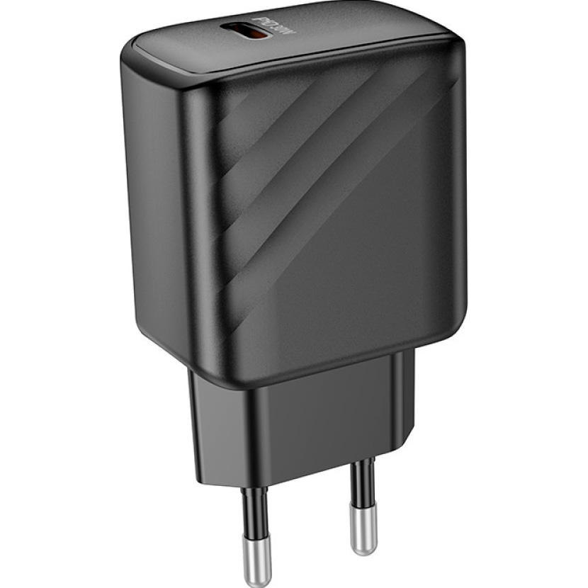 Зарядний пристрій HOCO CS22A Value PD30W Black (6942007609913)