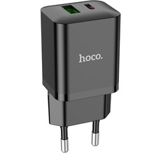 Зарядний пристрій HOCO N28 PD20W+QC3.0 Black (6931474783509)