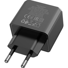 Зарядний пристрій HOCO CS14A Ocean PD20W+QC3.0 Black (6942007603898)