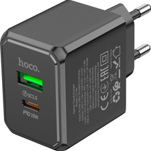 Зарядний пристрій HOCO CS14A Ocean PD20W+QC3.0 Black (6942007603898)
