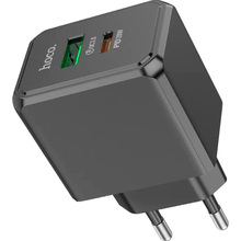 Зарядний пристрій HOCO CS14A Ocean PD20W+QC3.0 Black (6942007603898)