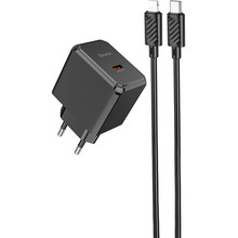 Зарядний пристрій HOCO CS13A Ocean PD20W Charger Set Black (6942007603829)