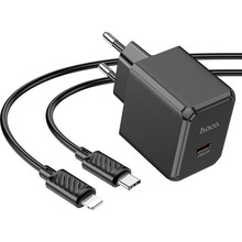 Зарядний пристрій HOCO CS13A Ocean PD20W Charger Set Black (6942007603829)