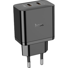 Зарядний пристрій HOCO N35 PD45W Black (6931474797193)