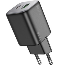 Мережевий зарядний пристрій HOCO N41 PD20W Black (6942007617024)