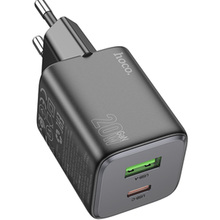 Мережевий зарядний пристрій HOCO N41 PD20W Black (6942007617024)