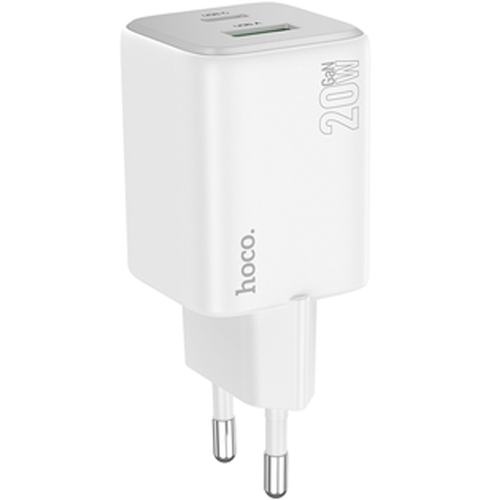 Мережевий зарядний пристрій HOCO N41 PD20W White (6942007617031) Тип мережевий зарядний пристрій
