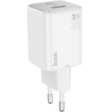 Мережевий зарядний пристрій HOCO N41 PD20W White (6942007617031)