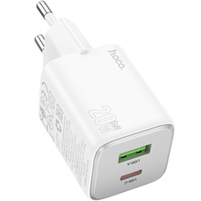 Мережевий зарядний пристрій HOCO N41 PD20W White (6942007617031)