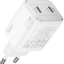 Сетевое зарядное устройство HOCO N42 PD45W White (6942007617116)