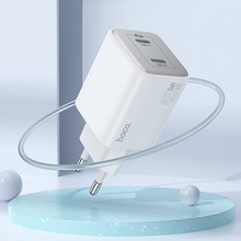 Сетевое зарядное устройство HOCO N42 PD45W White (6942007617116)