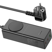 Зарядний пристрій HOCO NS4 PD65W Black (6942007617352)