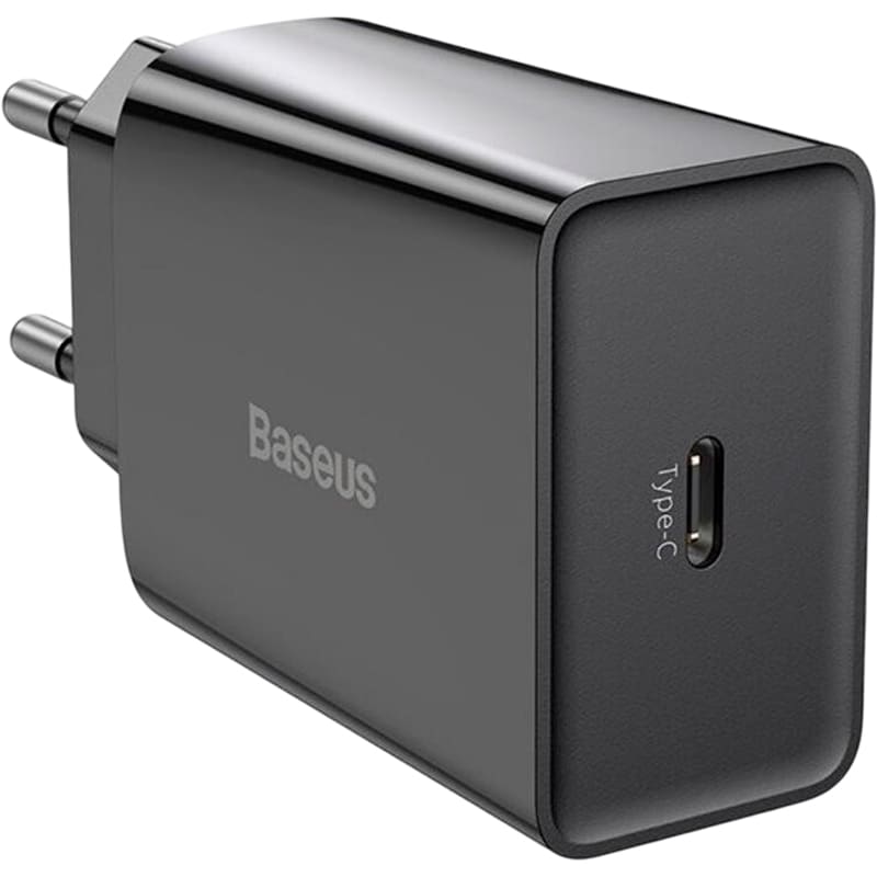 Сетевое зарядное устройство BASEUS Speed Mini 20W Black (CCFS-SN01)