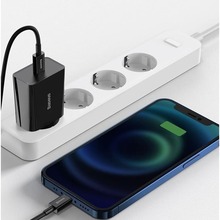 Сетевое зарядное устройство BASEUS Speed Mini 20W Black (CCFS-SN01)