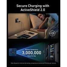 Зарядний пристрій ANKER GaNPrime Charger 100W 2xUSB-C PD & 1xUSB-A Foldable Silver (A2688341)