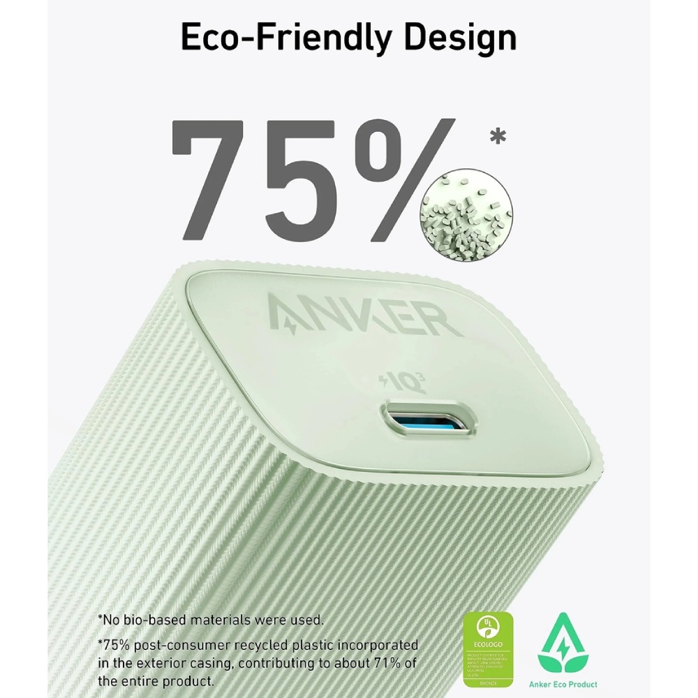 Фото Зарядний пристрій ANKER PowerPort 511 Nano IV 30W White (A2337G21)