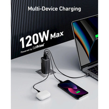 Зарядний пристрій ANKER PowerPort 737 GaNPrime 120W Black (A2148313)