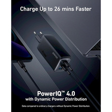 Зарядний пристрій ANKER PowerPort 737 GaNPrime 120W Black (A2148313)