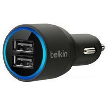 Автомобільний зарядний пристрій BELKIN 2USB Black (BK071)