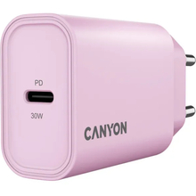 Зарядний пристрій CANYON OnCharge 30CL 30W Pink (CNE-CHA30CLPK)