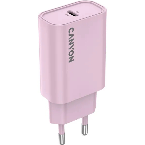 Зарядний пристрій CANYON OnCharge 30CL 30W Pink (CNE-CHA30CLPK)