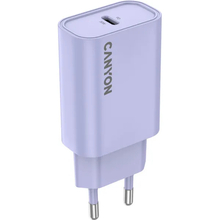 Сетевое зарядное устройство CANYON OnCharge 30CL 30W Purple (CNE-CHA30CLPU)