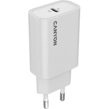 Зарядний пристрій CANYON OnCharge 30CL 30W White (CNE-CHA30CLW)