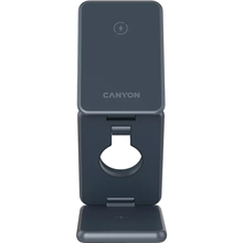 Беспроводное зарядное устройство CANYON OnCharge 309 3в1 Dark Gray (CNS-WCS309M)