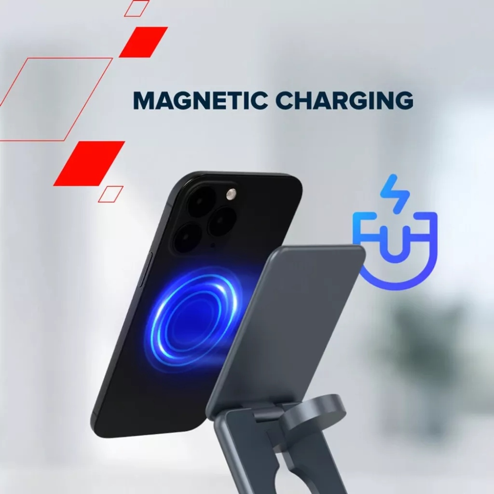 Фото 18 Беспроводное зарядное устройство CANYON OnCharge 309 3в1 Dark Gray (CNS-WCS309M)