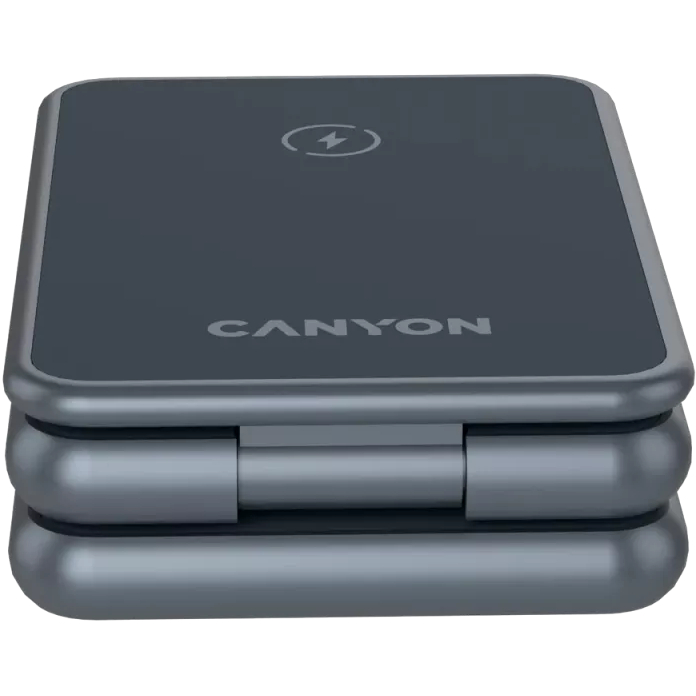 Изображение Беспроводное зарядное устройство CANYON OnCharge 309 3в1 Dark Gray (CNS-WCS309M)