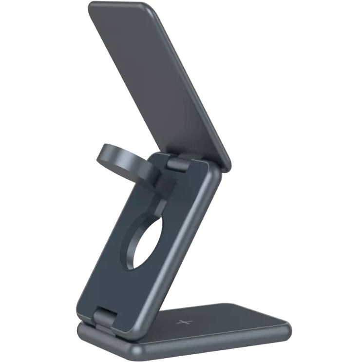 Беспроводное зарядное устройство CANYON OnCharge 309 3в1 Dark Gray (CNS-WCS309M) Тип беспроводное зарядное устройство