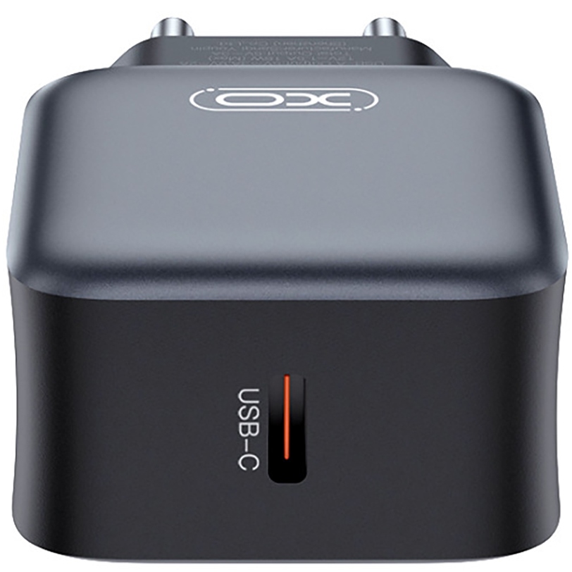 Зарядний пристрій XO L153 20W PD Single port USB-C Black Тип мережевий зарядний пристрій