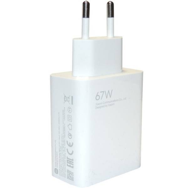 Мережевий зарядний пристрій XIAOMI 67W HyperCharge Type-A White (BHR07SKEU) Потужність 67