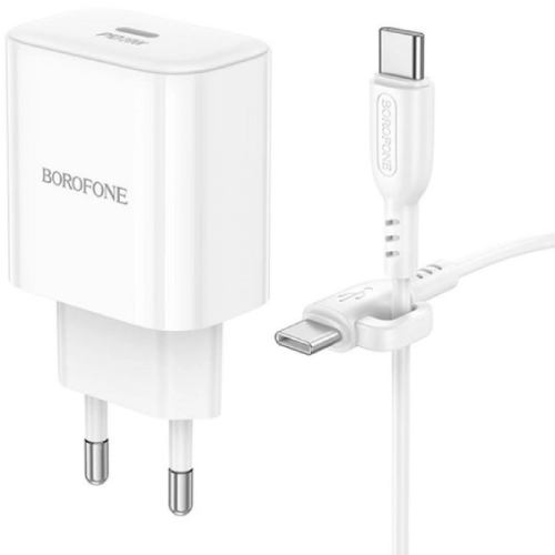 Сетевое зарядное устройство BOROFONE BA81A PD20W White (6941991108204) Тип сетевое зарядное устройство